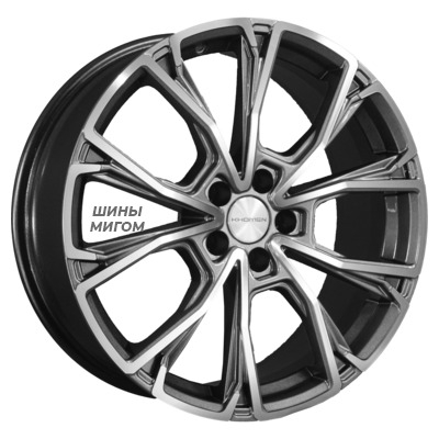 Khomen Wheels 7.5x19/5x120 ET30 D66.1 KHW1907 (Voyah Free) Gray-FP