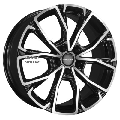 Khomen Wheels 7.5x19/5x120 ET41 D59.5 KHW1907 (GAC GS8) Black-FP