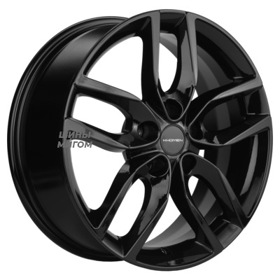 Khomen Wheels 6.5x17/5x114.3 ET45 D60.1 KHW1708 (Toyota C-HR) Black