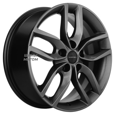 Khomen Wheels 6.5x17/5x114.3 ET45 D60.1 KHW1708 (Toyota C-HR) Gray